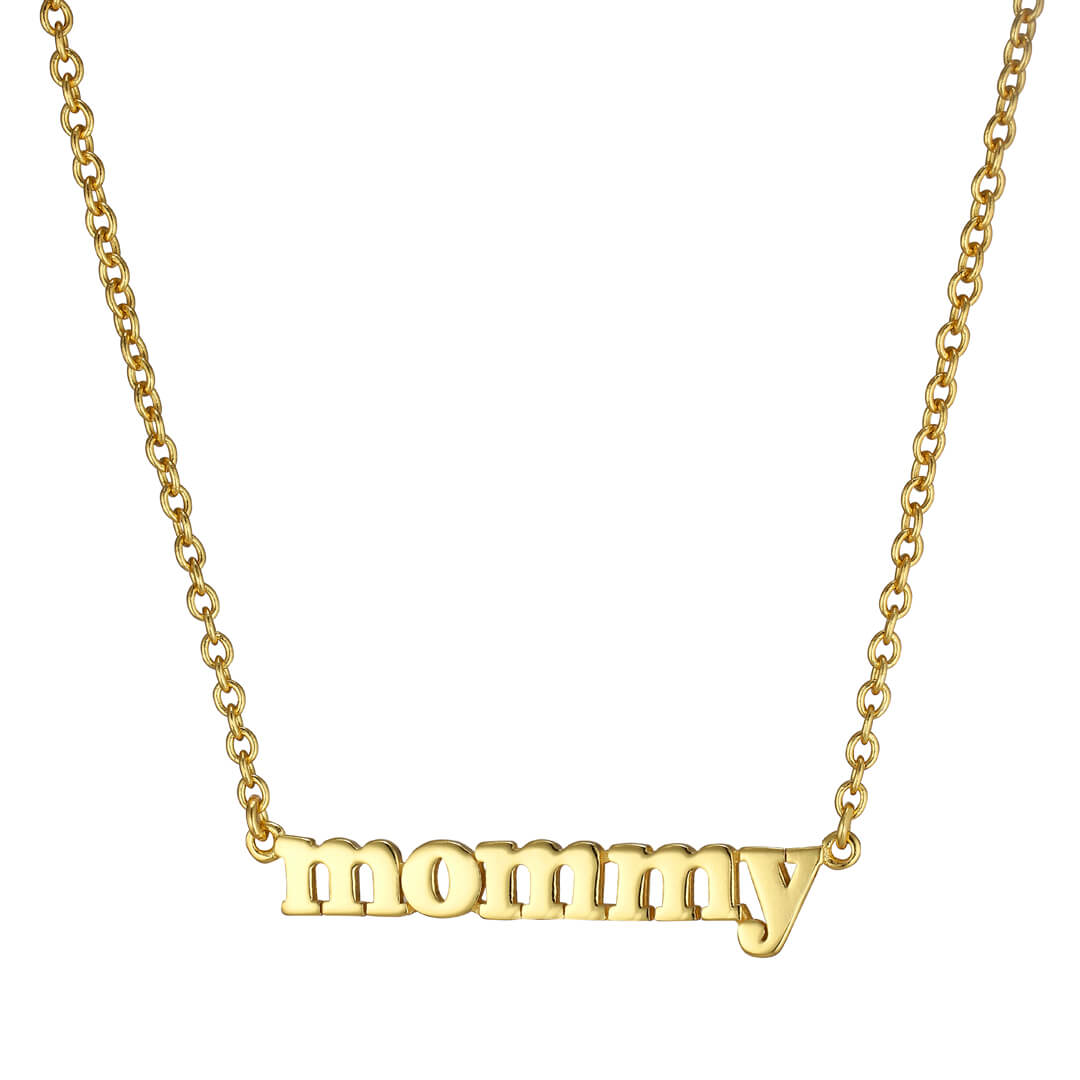 MotherLove Mommy halsband i guld
