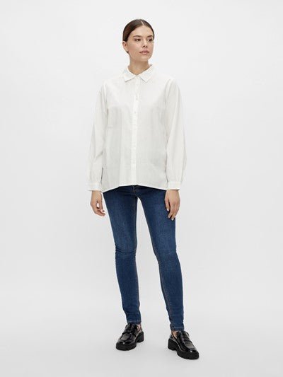 Mamalicious vente skjorte i økologisk bomuld, MLNanna#MamaliciousShirtBuump