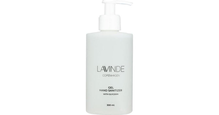 Lavinde Hand Sanitizer Gel (med Glycerin) parfumefri, 300ml - Buump - Skincare - Lavinde Copenhagen