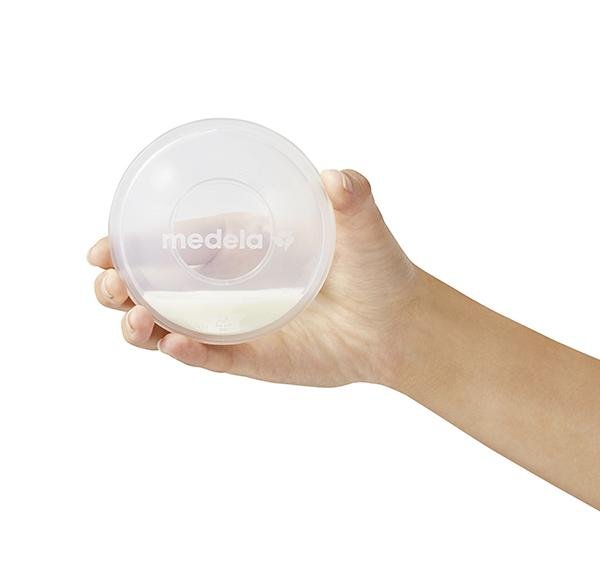 Mælkeopsamlingsskaller, 2 stk., Medela#MedelaBreastfeedingBuump
