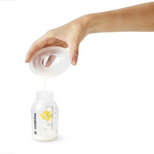 Mælkeopsamlingsskaller, 2 stk., Medela#MedelaBreastfeedingBuump