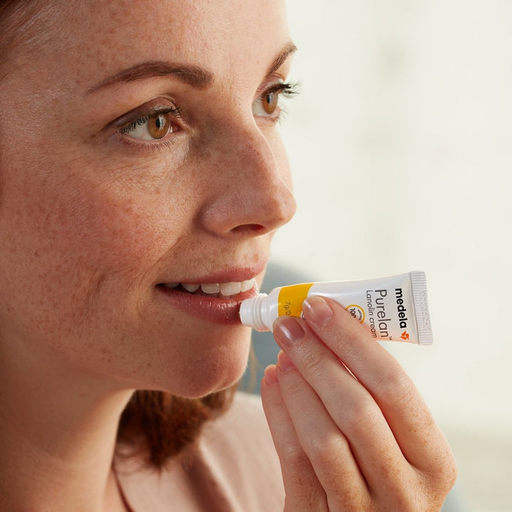Medela Purelan Lanolincreme til tørre brystvorter, 7g#MedelaSkincareBuump
