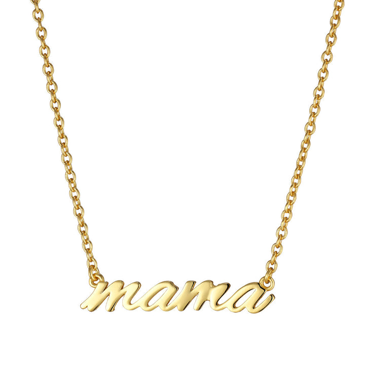 MotherLove Mama-halskæde i guld