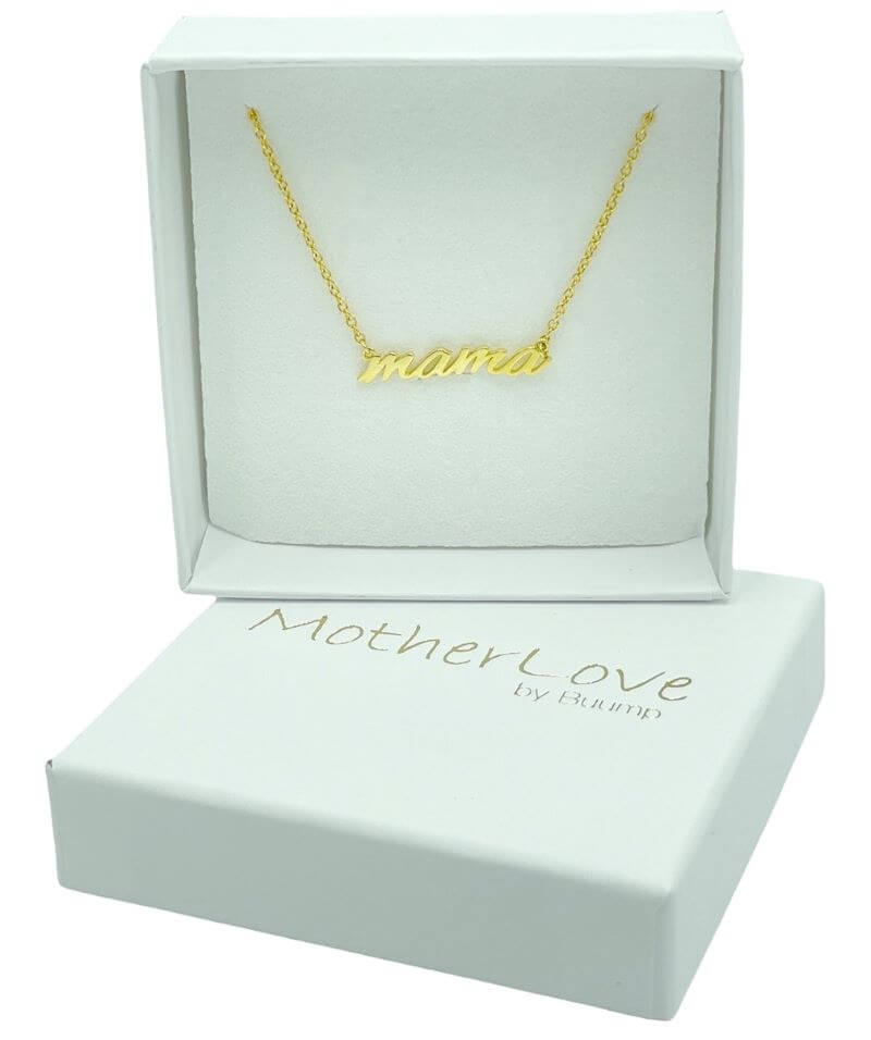 MotherLove Mama-halskæde i guld