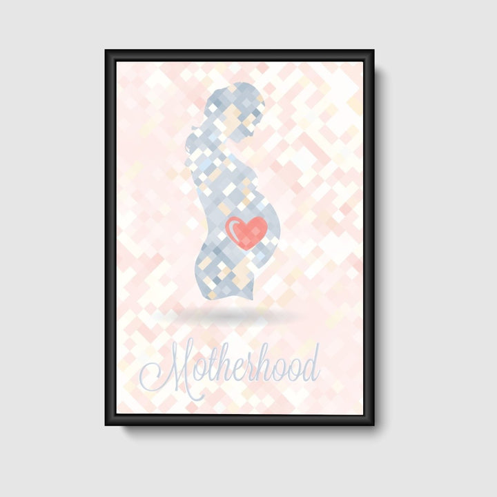 Plakat om graviditet "Motherhood"#BuumpPosterBuump