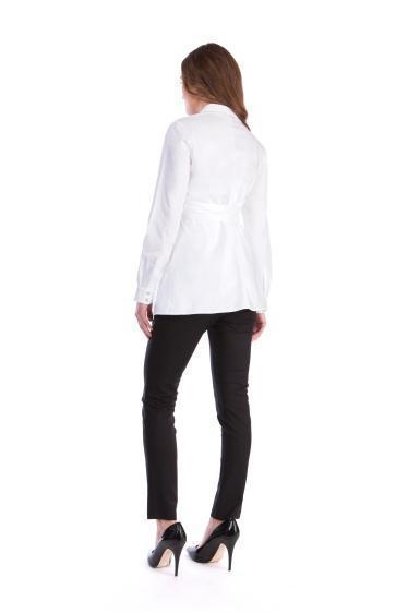 Bronwen Wrap Around Shirt-Shirt-Seraphine-Expectations Copenhagen - pregnant fashion - expecting in style