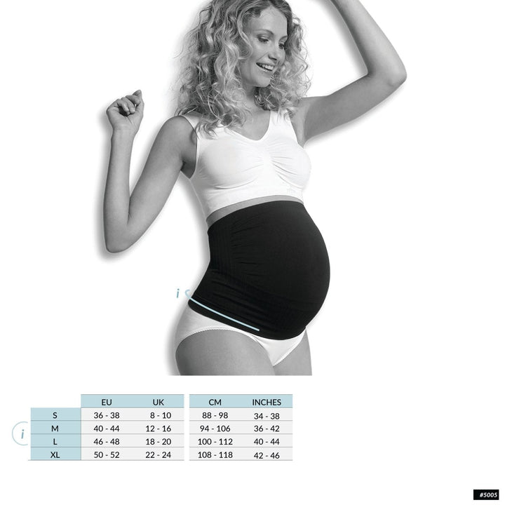 Carriwell Seamless støttebånd til gravide, sort - Buump - Support belt - Carriwell