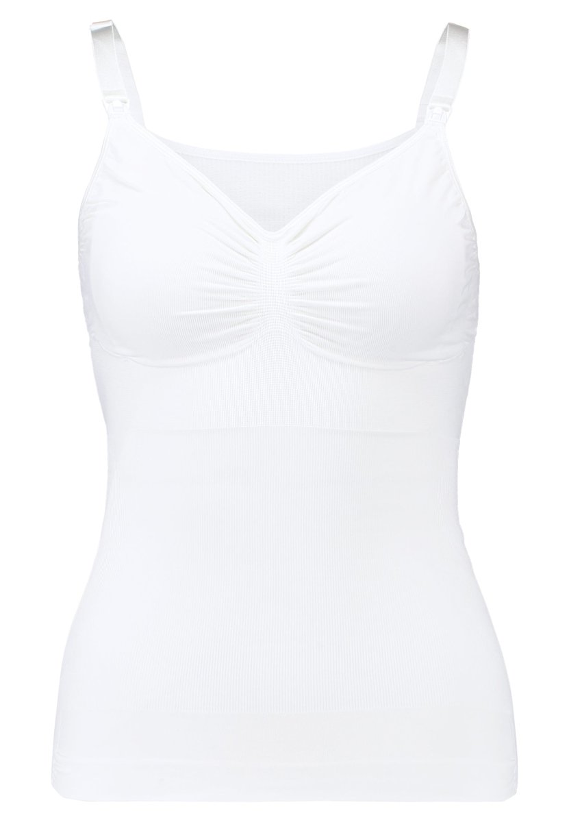 Carriwell ammetop med shapewear, hvid#CarriwellLingerieBuump