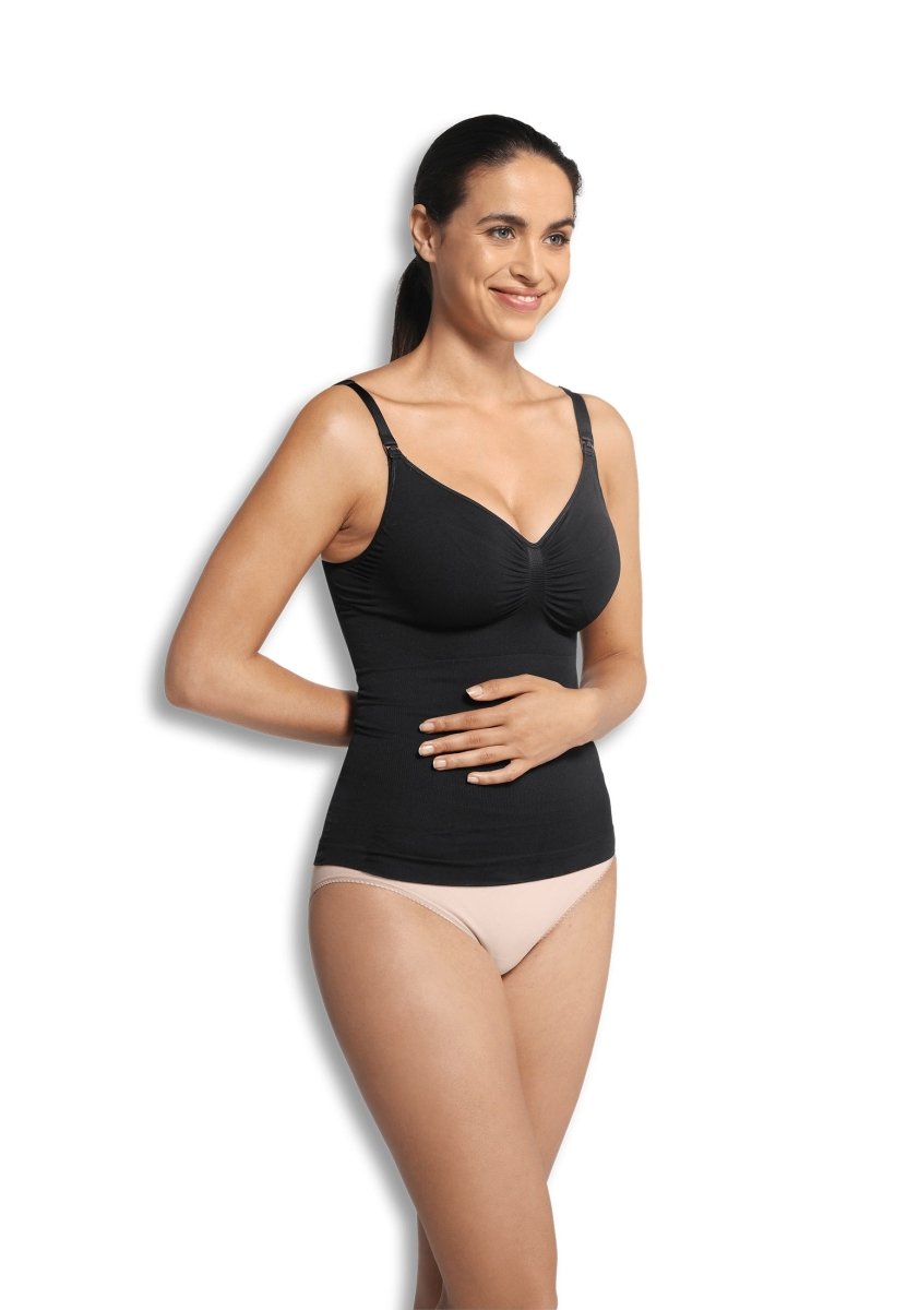 Carriwell ammetop med shapewear, sort#CarriwellLingerieBuump