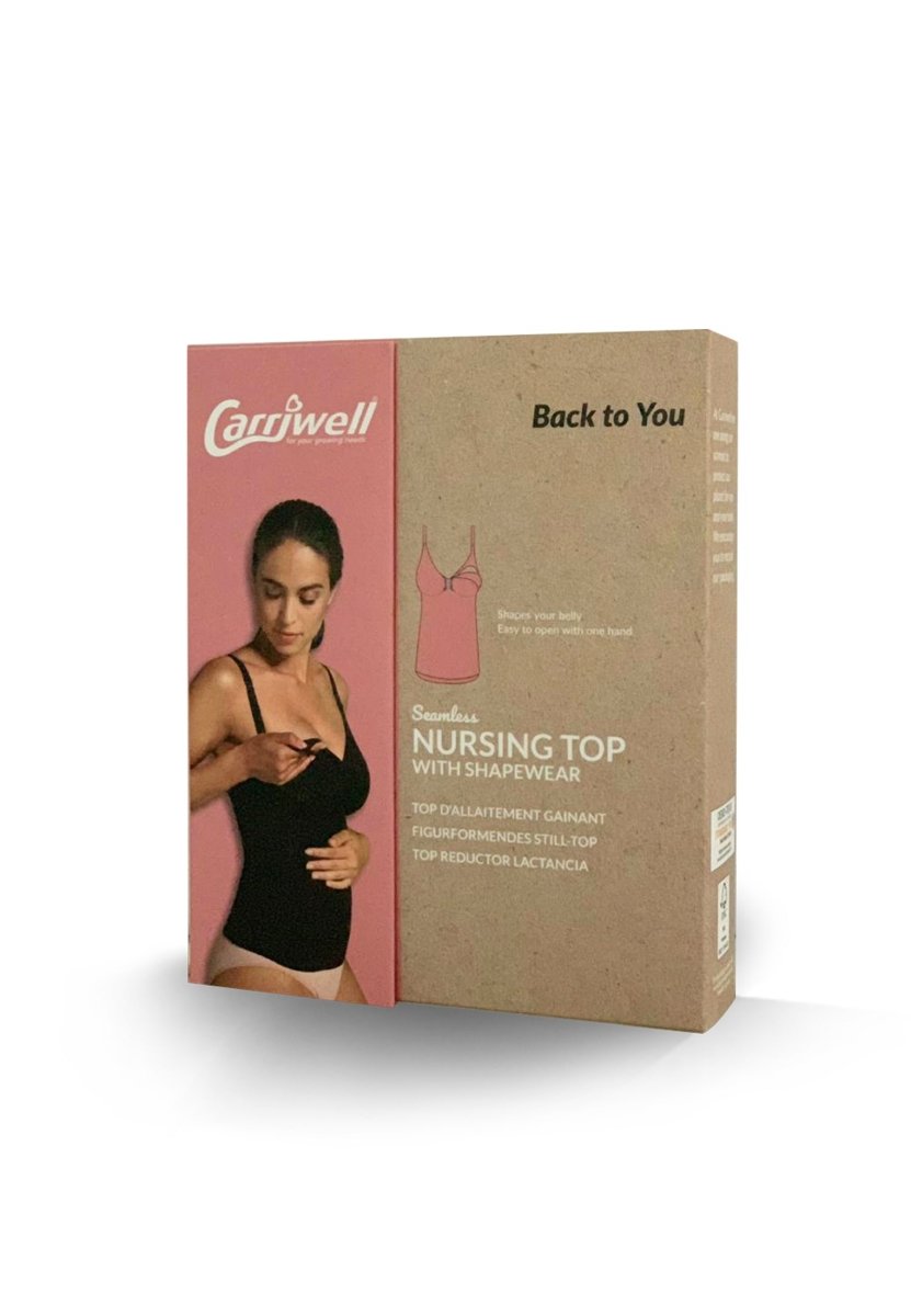 Carriwell ammetop med shapewear, sort#CarriwellLingerieBuump