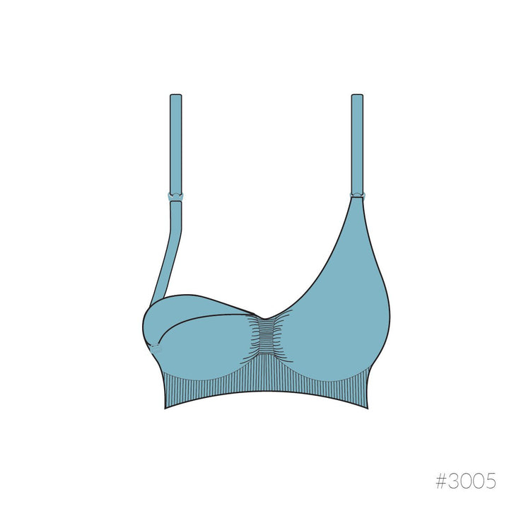Carriwell graviditets- & amme-BH (Original seamless), sort#CarriwellLingerieBuump