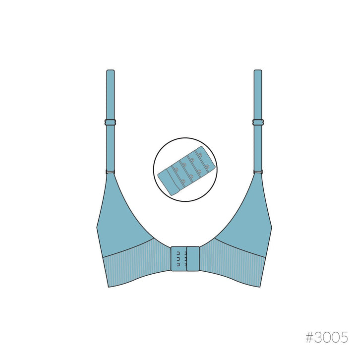 Carriwell graviditets- & amme-BH (Original seamless), sort#CarriwellLingerieBuump