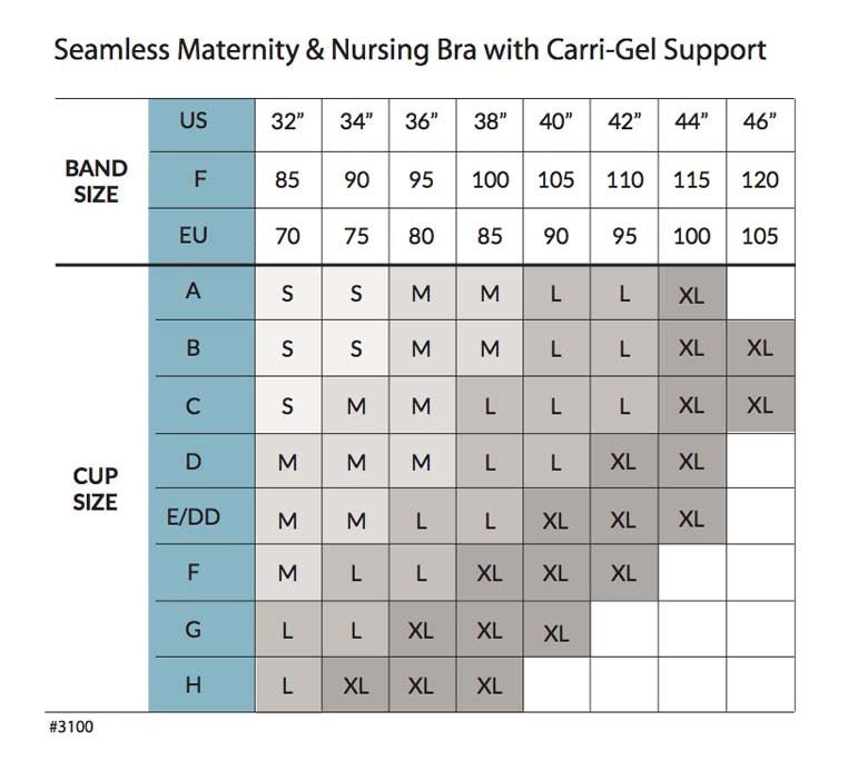 Carriwell graviditets- og amme-bh med Carri-gel støtte, hvid - Buump - Amme-bh - Carriwell