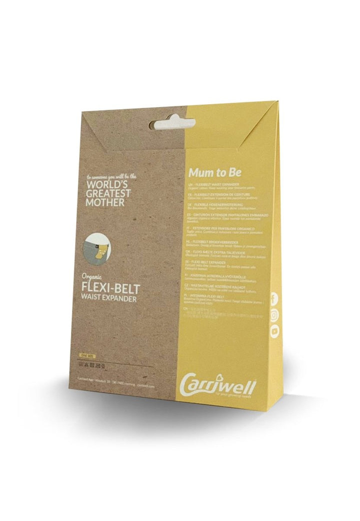 Carriwell, taljeforlænger 3-pak, økologisk bomuld (sort, hvid, marine)#CarriwellAccessoriesBuump