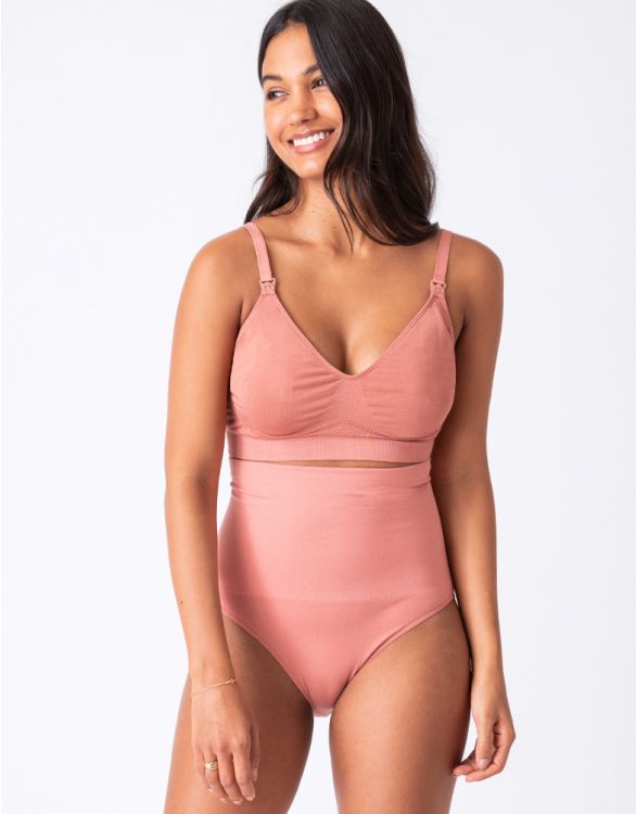 Postpartum/shaping trosor (2-pack, svart och rödbrun) från Seraphine 