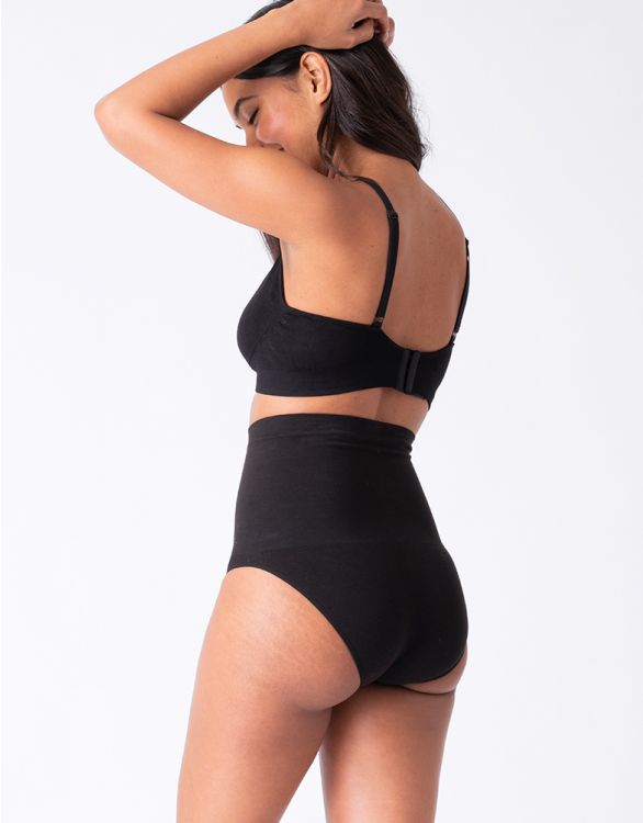 Postpartum/shaping trosor (2-pack, svart och rödbrun) från Seraphine 