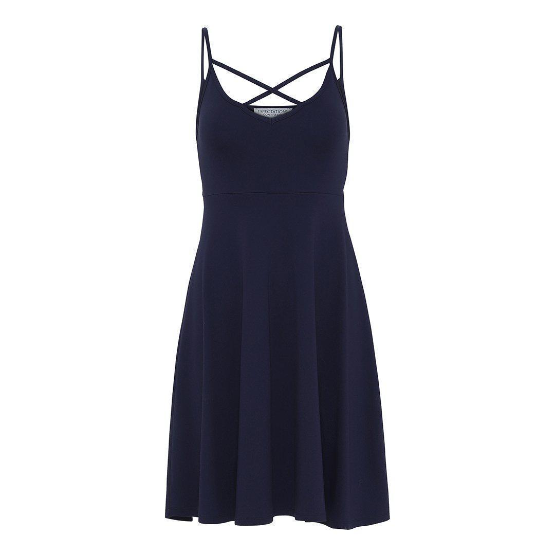Happy Strappy dress-Dress-Expectations Copenhagen-Expectations Copenhagen - pregnant fashion - expecting in style