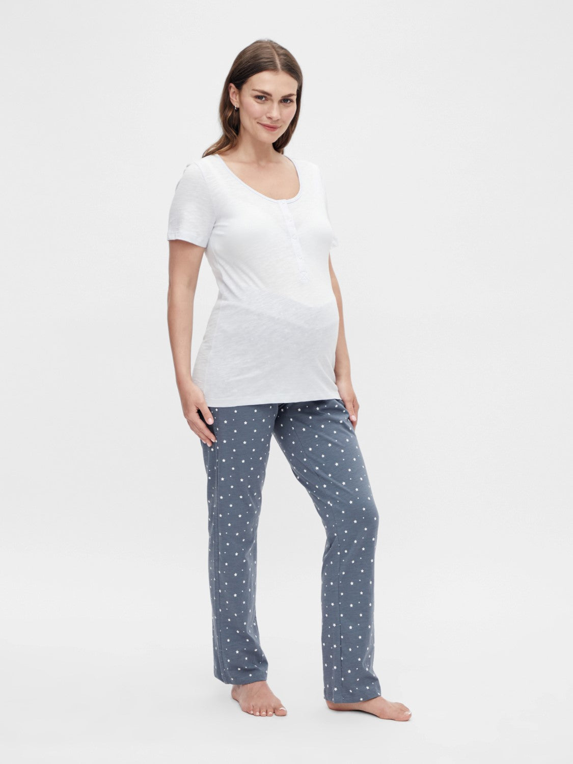 Mamalicious 2-i-1 pyjamas til graviditet og amning, MLMira