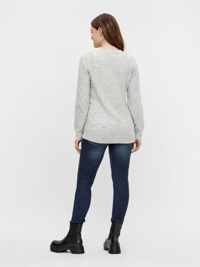 Mamalicious graviditets pullover, MLAnne#MamaliciousPulloverBuump