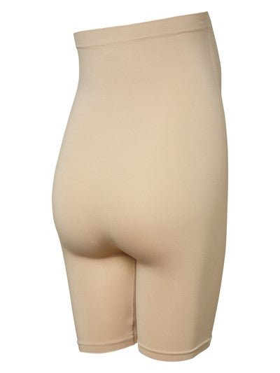 Mamalicious  sømløse venteshorts, beige, MLTia#MamaliciousShortsBuump