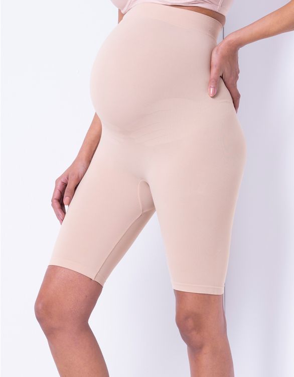 Seraphine sømløse support shorts (nude)