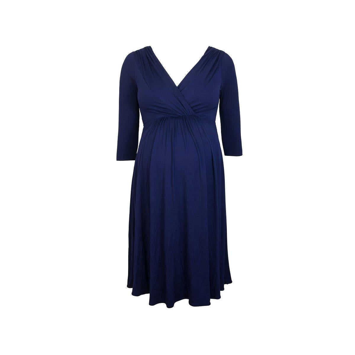 Willow kjole til gravid fra Tiffany Rose (blå)