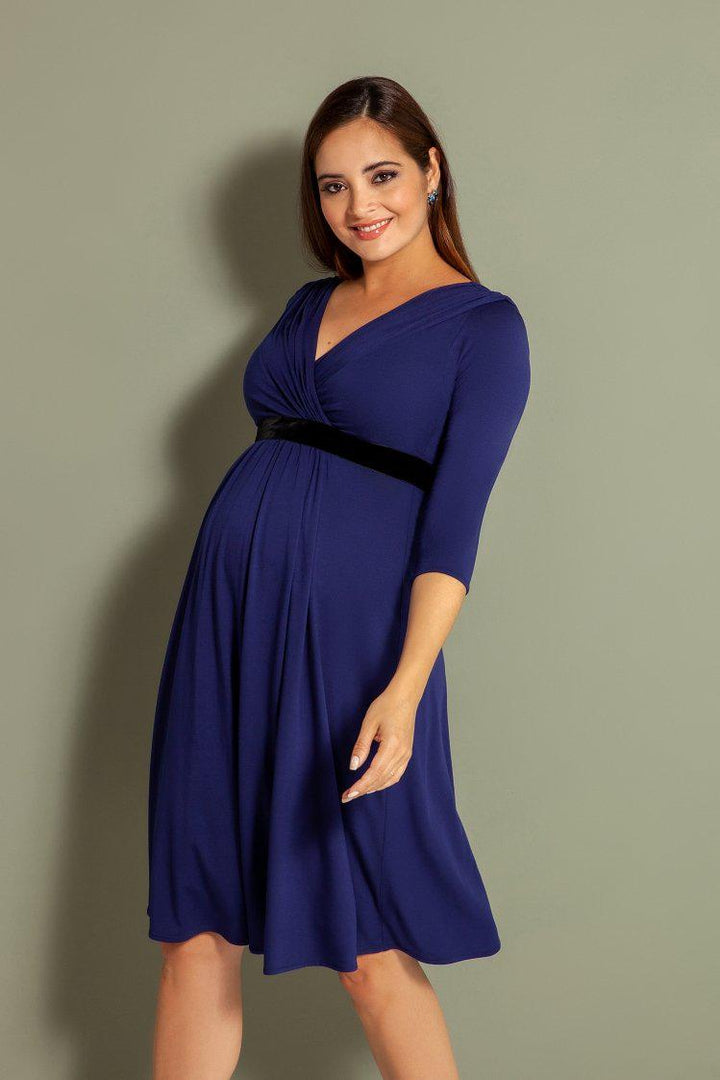 Willow kjole til gravid fra Tiffany Rose (blå)