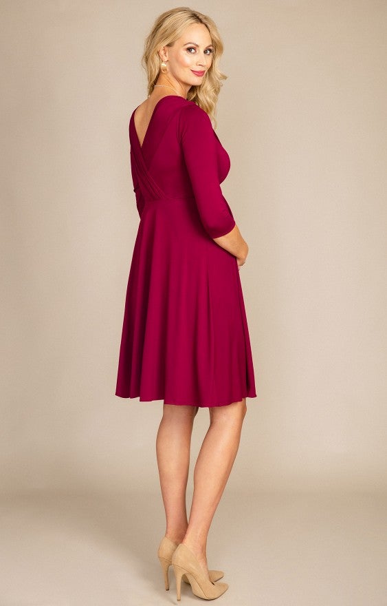 Willow kjole til gravid fra Tiffany Rose (burgundy)